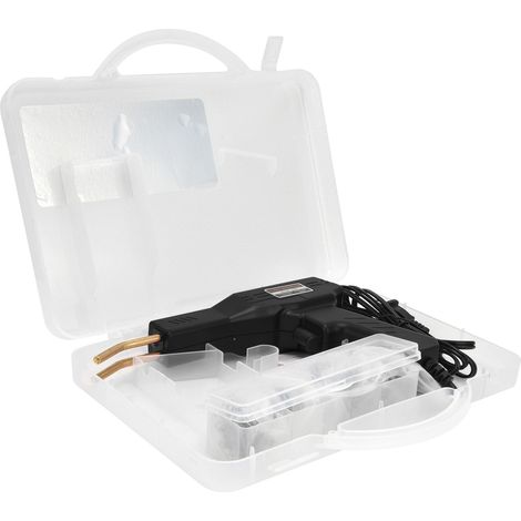 Poste de soudage plastique portatif pour pare-chocs de voiture en PVC, machine de soudage plastique multifonctionnelle (noir) (1/5)