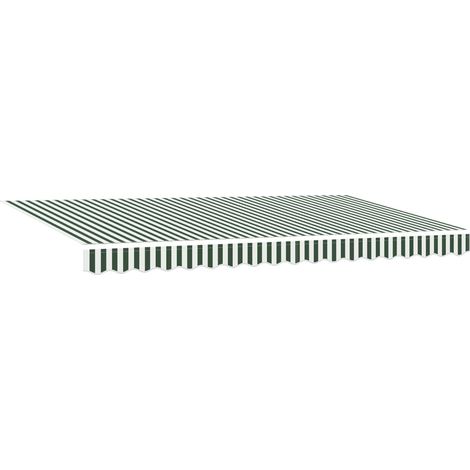 Maison Exclusive - Tenda Retrattile Verde 400 x 200 cm Tessuto (1/4)