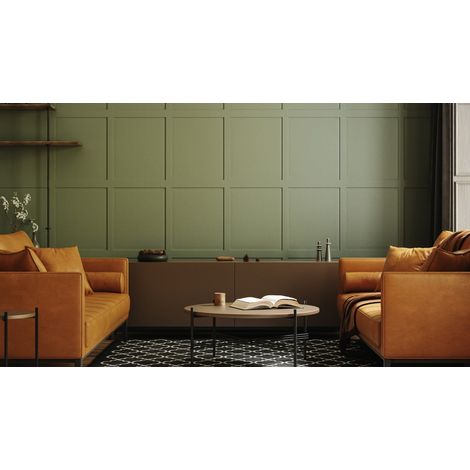 Neuhofer Wandleistenset Shaker Style 118 cm x 62 x 8 mm Sockelleiste (1/3)