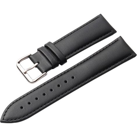 Bracelet de montre en cuir à dégagement rapide, disponible en 20 mm, 21 mm, 22 mm et 23 mm. (1/5)