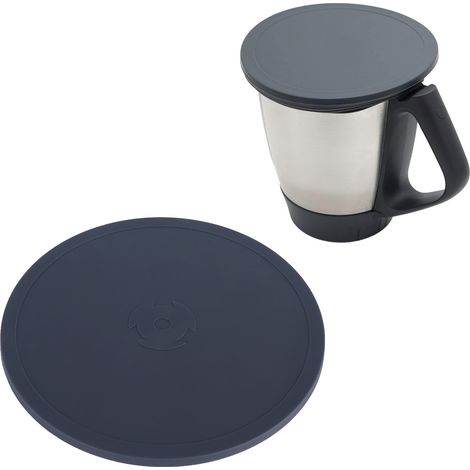 Couvercle de fermentation en silicone alimentaire pour Vitamix Thermomix TM31/TM5/TM6, accessoire de cuisine, facile à nettoyer et simple à installer. (1/5)