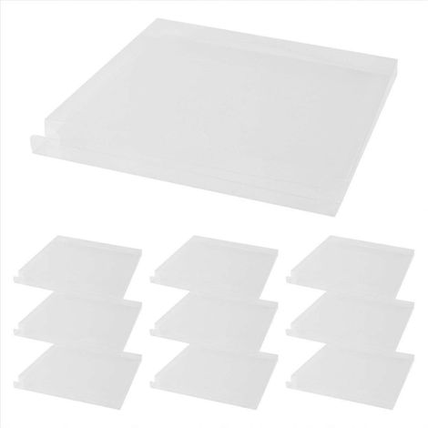 CD-Aufbewahrungsbox, transparente Schutzhülle, 138 x 126 x 16 mm (1/5)