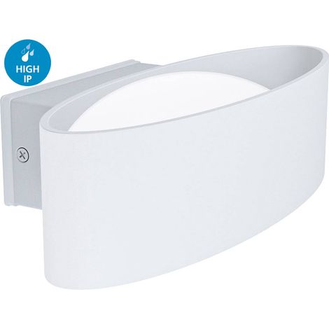 Applique Esterno Contemporanea Chinoa Alluminio Bianco Led (1/4)