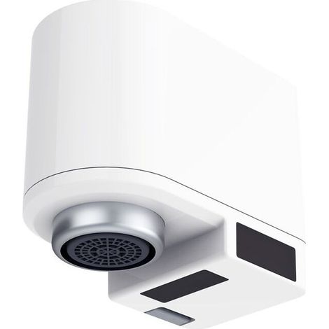 Adaptateur de robinet sans contact Smart Sensor Robinet pour cuisine salle de bain Capteur infrarouge automatique avec protection anti-trop-plein Facile à installer (1/4)