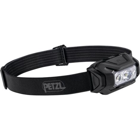 Petzl – Lampe frontale Aria 2 RGB 450 lumens – Étanche IP67 – Modes blanc, rouge, vert, bleu – Alimentation piles ou batterie rechargeable (1/10)