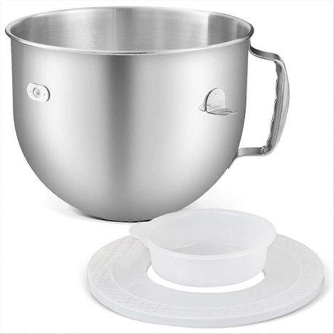 Edelstahlschüssel, kompatibel mit einer 6-Quart-Schüssel (1/5)