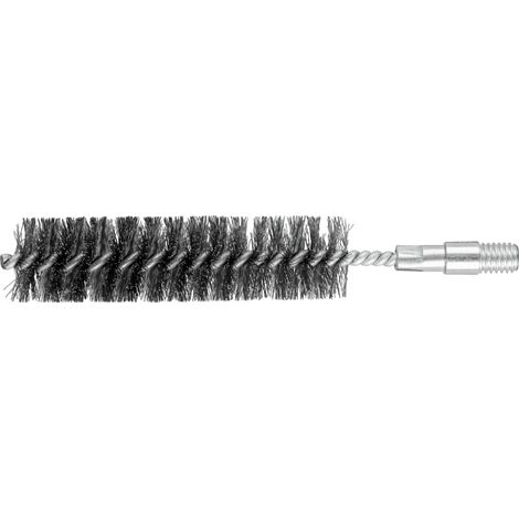 PFERD TOOLS Innenbürste IBU Ø25x100mm Gewinde 3/8 BSW Stahl-Draht-Ø0,20 (1/4)