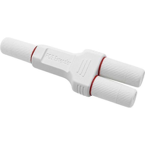 Wasserdichter PoE-Extender mit 2 Ports (1 Eingang, 2 Ausgänge), 10/100 Mbit/s, für den Außenbereich, 30 W