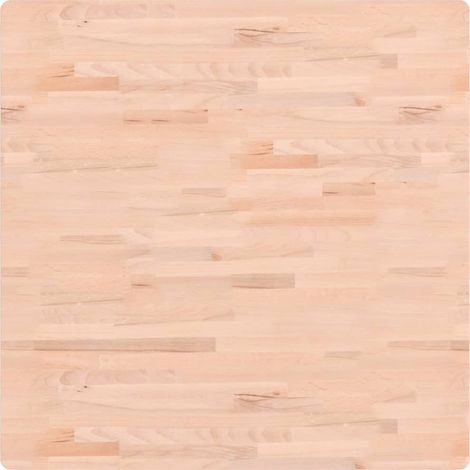 Tablero de mesa cuadrado de madera maciza de haya 90x90x4 cm vidaXL