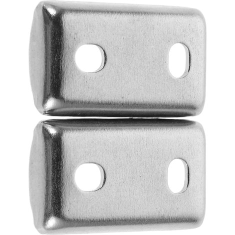 Lot de 2 Pièces de Rechange pour Porte-Serviettes Base Carrée 36X20 MM en (1/5)