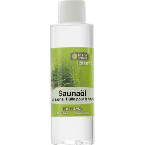 Infraworld Saunaöl Edeltannennadel Saunaaufguss Saunaduft 150 ml S2263-1