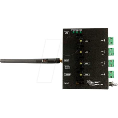 ALLNET ALL4175V2 NETWORK RELAY 4-FOLD 220V/10A