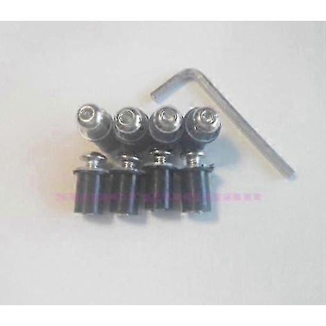 Nuevos deflectores de parabrisas para motocicleta Suzuki Katana 600 750 Gsx600f Gsx750f Gsx 600f 750f 1998-2008 (tornillos plateados) (1/5)