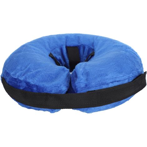 Collier de protection gonflable confortable pour chien et chat, bleu XS (1/5)