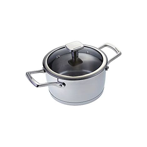 Moneta Accordo casseruola acciaio inossidabile induzione 24 cm (1/4)