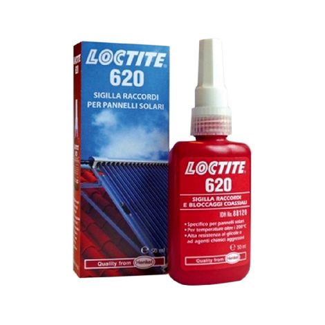 SIGILLANTE ANAEROBICO PER PANNELLI SOLARI LOCTITE 620- 50 ml- HENKE- pezzi 1 (1/2)