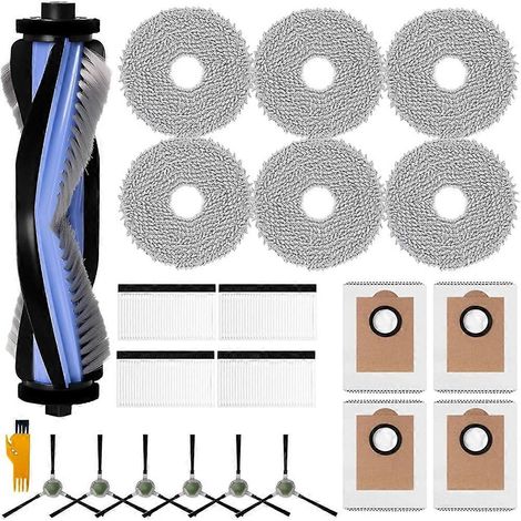pour LEFANT M3 Max aspirateur: brosse principale, filtres, sacs poussière, serpillières, brosses latérales, M3 Max (1/5)