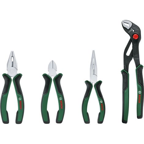 Bosch Hand Tools Pliers Set 4-Piece 1600A02W7K (1/5)