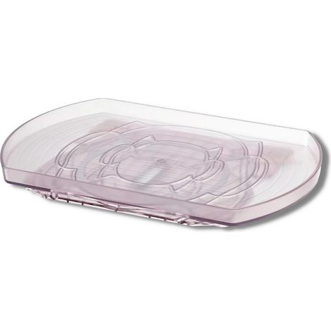 Drehbarer Kühlschrankorganisator SMART SPIN - VENTEO - Drehbare Kühlschrankplatte - Ausgestattet mit Saugnäpfen zur Befestigung - 360° drehbare Platte - Aus transparentem, verstärktem PVC - Drehbare G (1/5)