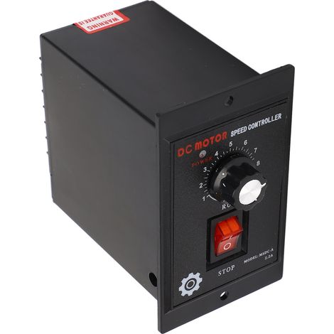 Variateur de vitesse moteur 110V AC vers DC 500W, régulateur de tension pour moteur à courant continu, contrôleur PWM avec interrupteur, entrée 110V, sortie 110V (1/5)