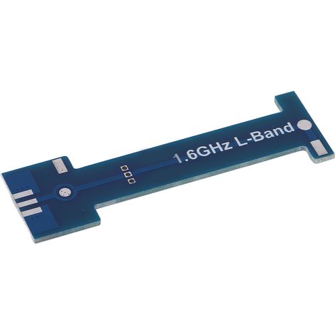 Antenne hélicoïdale à 4 bras pour relais de positionnement météorologique aérospatial, composant électronique 1,6 GHz bleu (1/5)