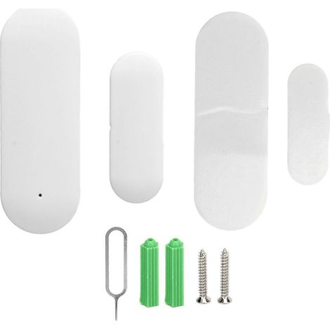 WLAN-Tür- und Fenstersensor, App- und Sprachsteuerung, intelligenter Tür-Magnetalarmdetektor für mehr Sicherheit im Haus
