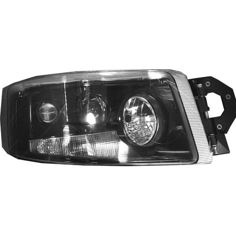 PROIETTORE DESTRO ELETTRICO NERO (H3-H7-H15-PY21W-W5W-TIPO HE) - RENAULT - Nuovo Premium - 7421554747