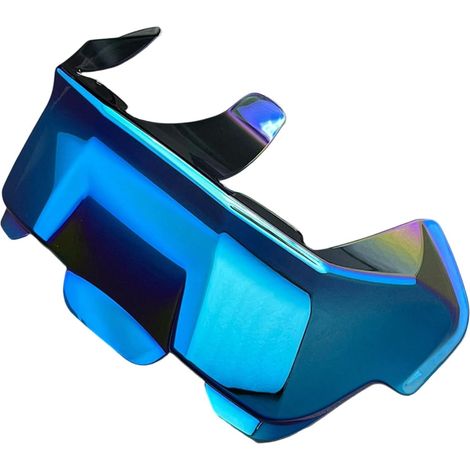 Aileron aérodynamique pour casque de moto léger ABS haute stabilité à haute vitesse Installation facile Design sportif (1/5)