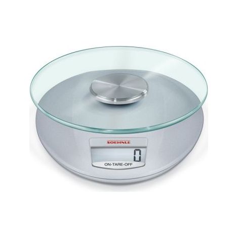 BILANCIA CUCINA C/PIATTO 5KG ROMA SILVER