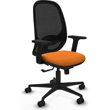 Silla de oficina piqueras y crespo Cilanco negro soporte lumbar (1/2)