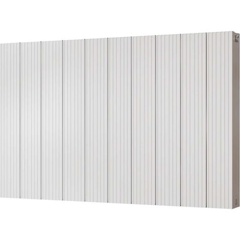 Thetford - White Horizontal Radiator Double Panel H600mm x W936mm Grooved