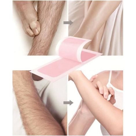 COFFRET EPILATION Epilateur + 20 feuilles d'épilation Epilation physique indolore Epilator Scrubbers Noir (1/4)