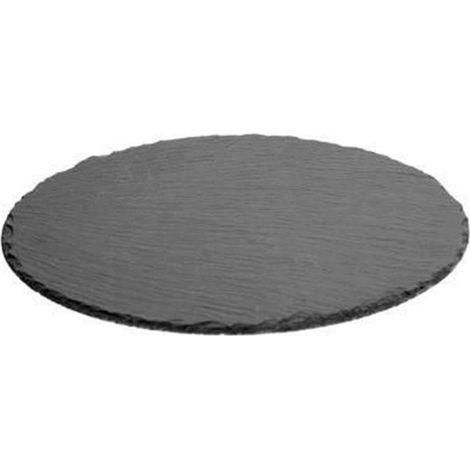Assiette de Présentation "Ardoise" 32cm Gris