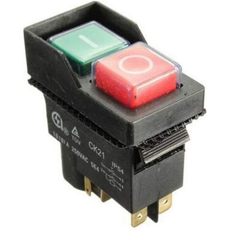 Interruptor electromagnético de encendido y apagado para mezcladora de concreto eléctrica CK21B/250V 5 pines FDC (1/5)