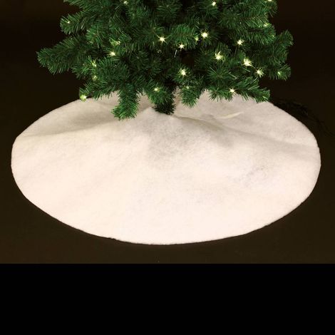 Schneematte, 100 cm, Polyester, Weiß - Fééric Lights and Christmas
