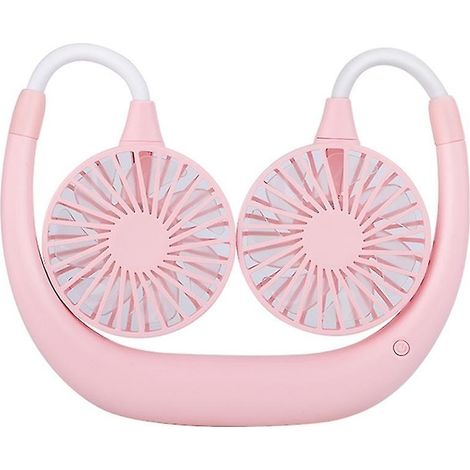 Ventilateur de cou USB à 3 vitesses, 2000 mA, pour les voyages, le sport, le bureau et la maison. (1/5)