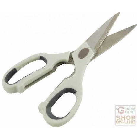 Multifunktionsschere mit integriertem Flaschenöffner 21 cm