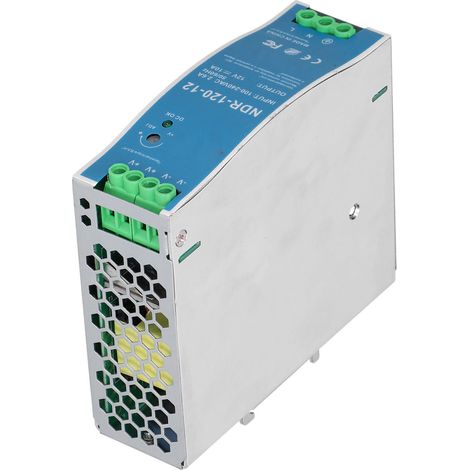 NDR‑120‑12 Schienennetzteilschalter 10A 120W Industrie-Schienennetzteil AC100‑240V (1/5)