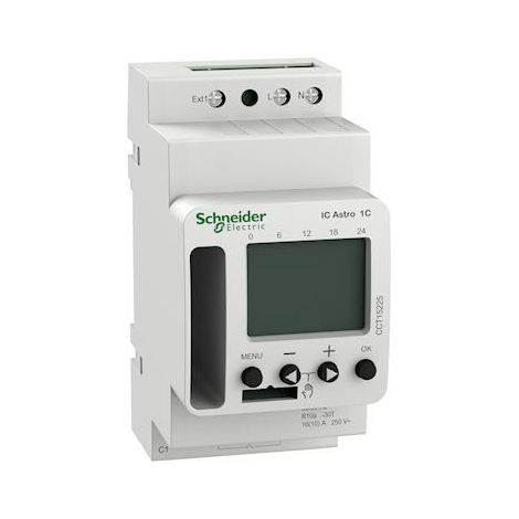 Interrupteur crépusculaire programmable IC ASTRO ProDis 1 canal - smart - CCT15225 (1/2)
