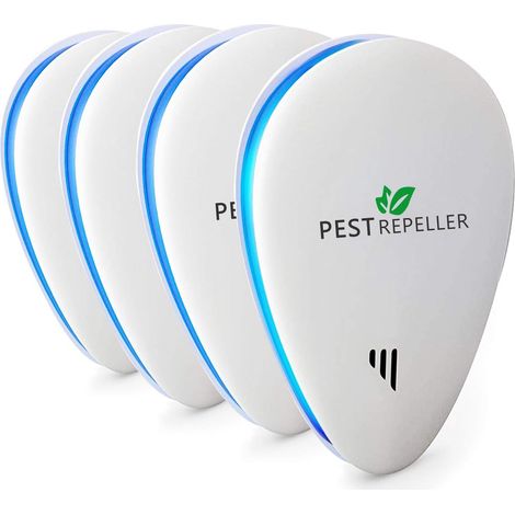 4 Pièces Répulsif Ultrasons, Anti-Insectes, Anti-Rongeurs, Pour Maison, Sécurité Enfants Animaux (1/5)