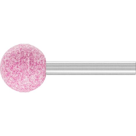PFERD TOOLS STEEL Schleifstift Kugel Ø 20x20mm Schaft-Ø 6 mm A60 für Stahl- und Stahlguss 10 Stk