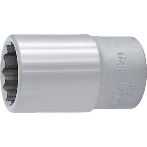 Unior Steckschlüssel 603817 12-Punkt-Design polierte Oberfläche