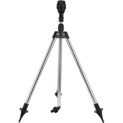 Arroseur Rotatif Automatique - Trépied Télescopique 360° - Pour Jardin Pelouse Cour Extérieure - 1 Pièce (1/5)