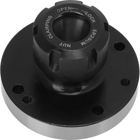 Mandrin à pince ER25 pour tour compact et fraiseuse CNC, diamètre 80 mm (1/5)