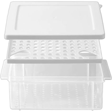 Boîte à Sandwich Boîte De Stockage Pour Toast Conteneur de Garde-Manger Étanche,pour Congélateur Réfrigérateur Cuisine Garde-Manger Camping Pique-Nique Collation Salade Fruits (1/5)