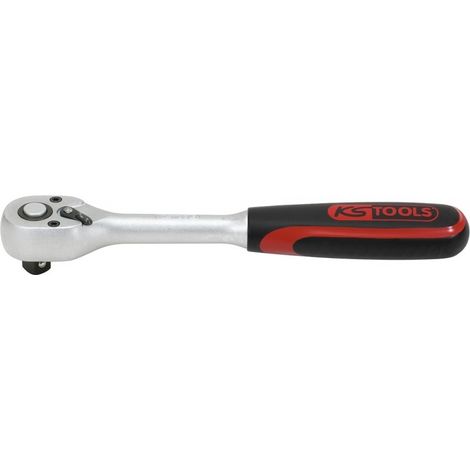 Carraca 72 dientes bimaterial 1/2 con sistema de expulsión del encaje KS TOOLS - 922.1390