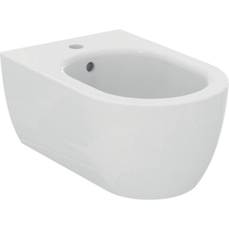 IDEAL STANDARD Blend bidet sospeso 1 foro v1 fissaggi nascosti bianco seta codice prod: T3750V1 (1/2)