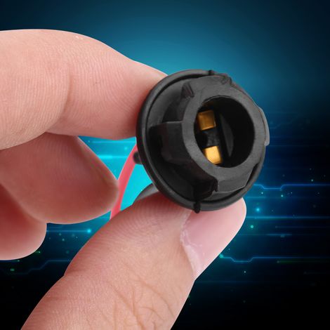 10 T10-Lampenfassungen für Autos, LED-Keilsockel und Lampenstecker – Set (1/5)