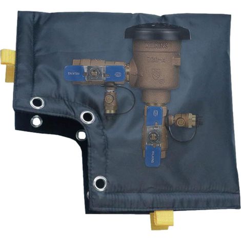 Housse isolante anti-retour, housse anti-retour, sac isolé, couvercle de valve d'arrosage, résistant aux UV, sac isolant pour tuyau d'eau résistant aux UV pour la protection contre le gel en hiver (1/4)