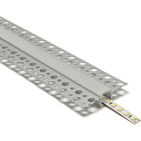 Profilé en bande led avec diffuseur opalin l.55x h.14mm pour plaques de plâtre